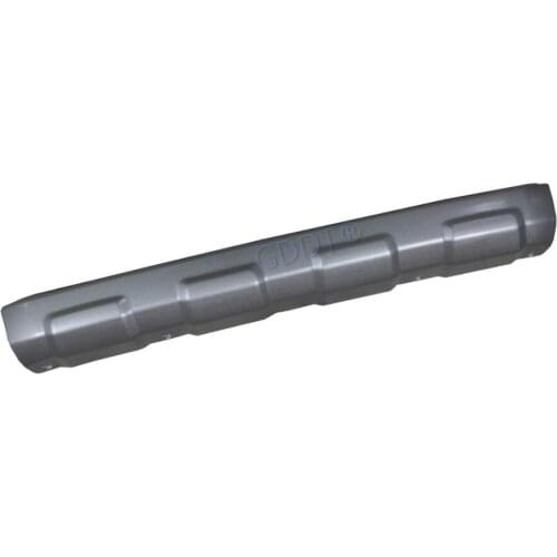 1 Piece Bumper 2015-2020 Black Front Bumper Guard for Pajero License Holder for Montero Silver Lip for Shogun