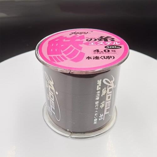 1pcs Nylon Luya Line 500m Fishing Main Line Equipment for Sea Pole Carp Fish Goods Accessories Tackle Goods Equipment Fishery