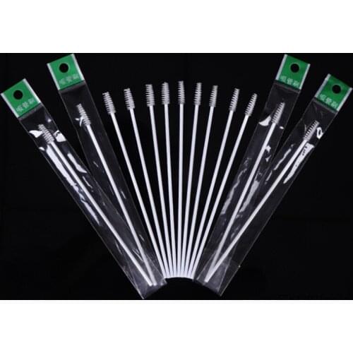 1000pcs Straw Brush Cleaner Plastic Straw Cleaning Brush for Smoothie Straws