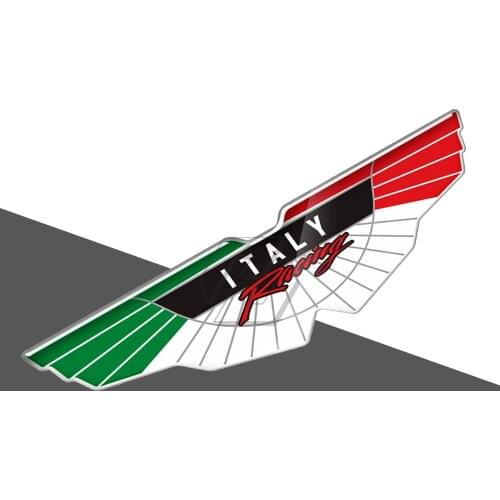 3D Resin Motorcycle Sticker Italy UK Flag Sticker Universal for Motorcycle Car Moto Scooter Decals