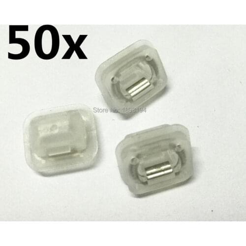 50 Pcs Oem Door Card Insert Trim Grommet Clips Inlay Wood Strip Car Accessories for BMW E46 E90 E92 E93 E53