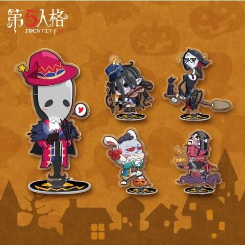 Anime Game Identity V Official Original Halloween Theme Cosplay Stand Figure Acrylic Model Plate Desk Decor Cartoon Xmas Gifts