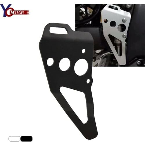 Black/Silver For Suzuki DL1000 V-Strom1000 2015-2019 Aluminium Motorcycle Rear Brake Pump Master Cylinder Guard Cap Protector