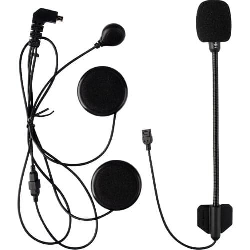 Freedconn Motorcycle Bluetooth Helmet Interphone Microphone/Headphone Headset for tcomos tcomsc tcomvb