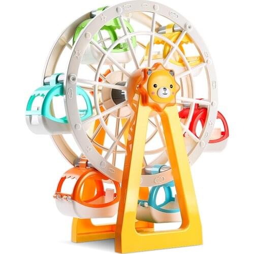 Baby Ferris Wheel Model Building Blocks Toys Large Bricks Educational Toys For Children Funny Plastic Learning Toys For Kids