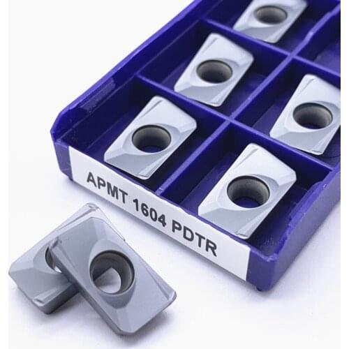 APKT1604 PDTR LT30 APMT1604 PDTR LT30 Milling insert metal lathe tools hard alloy insert Indexable turning tool