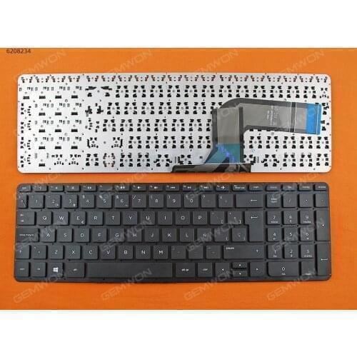 SP Spanish New Keyboard for HP Pavilion 17-f053ns 17-f151ns 17-f153ns 17-f200ns 17-f201ns 17-f210ns Laptop Black NO Frame