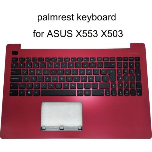 Spanish keyboard laptops for ASUS X553 X553M X553S X553MA X553SA X503 X503M Spain topcase palmrest keyboards New 90NB04X3 R31SP0