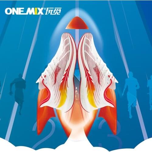 ONEMIX 2021 Breathable Men Running Shoes Sports Wild Casual Soft Comfortable New Trend Walking Shoes for Outdoor Male Sneakers