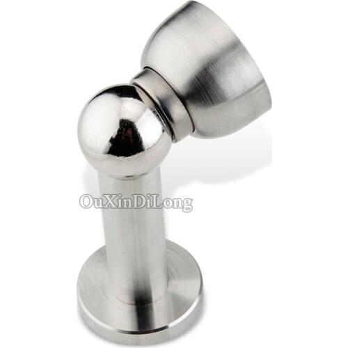 High Quality 2PCS/LOT 304 Stainless Steel Magnetic Door Stops Home Office Gates Doors Powerful Doorstop Stopper Catch Holder