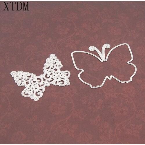 Metal craft Big butterfly paper die cutting dies for Scrapbooking/DIY Easter wedding Halloween Easter card