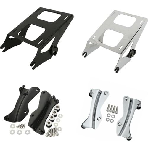 Motorcycle Two-UP Pack Mounting Rack For Harley Tour Pak Touring Road King Road Glide Street Glide 2014-2020