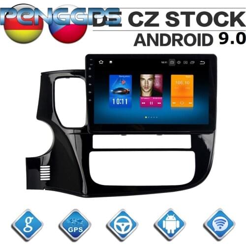 10. 2” IPS 8 Core DVD Player 2 Din Android 9.0 Car Radio for MITSUBISHI OUTLANDER 2014 2015 2016 2017 GPS Navigation Autoradio