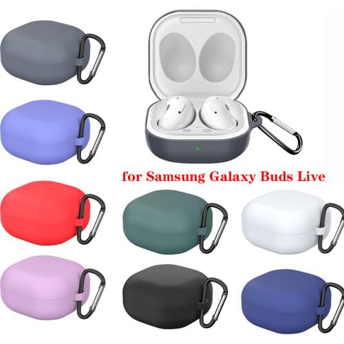 Cartoon Earphone Case for Samsung Galaxy Buds Live 2020 Wireless Headset Shockproof Silicone Protect Headphone Cover Accessory
