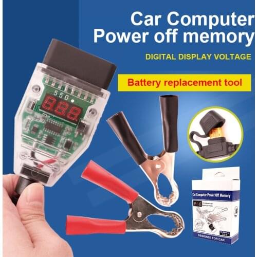 OBD battery tool Car computer power-off memory Battery leakage detection Uninterruptible battery Car battery Battery tool