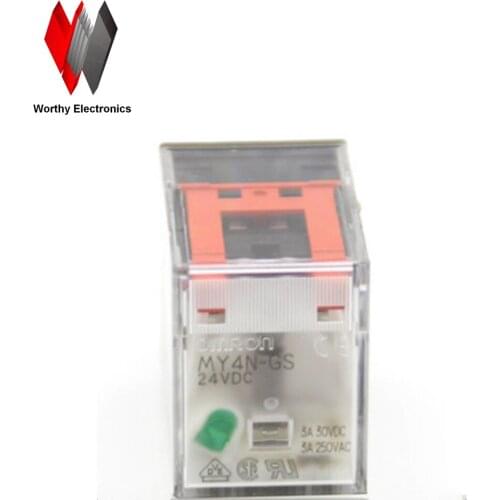 Wholesale 10pcs/lot relay MY4N-GS-24VDC