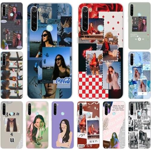 Olivia Rodrigo Clear Silicone Soft TPU Phone Case For Xiaomi Redmi Note 10 8 9 Pro Max 9T 9s 7 9A 9C 8T 7a 6 6A S2 K20 Cover
