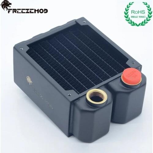 FREEZEMOD 80 radiator 45mm double-layer copper Heatsink For computer water cooler TSRP-H80