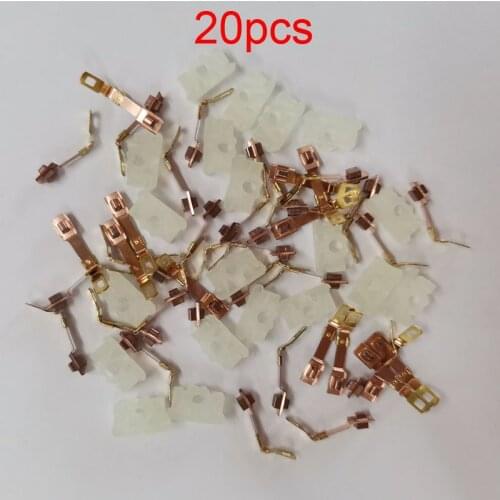 20PCS 4WD Motor Brush Single-layer Carbon Brush Hand-wound Motor Parts DIY Parts for RC Tamiya Mini 4WD Racing Car Model 19916