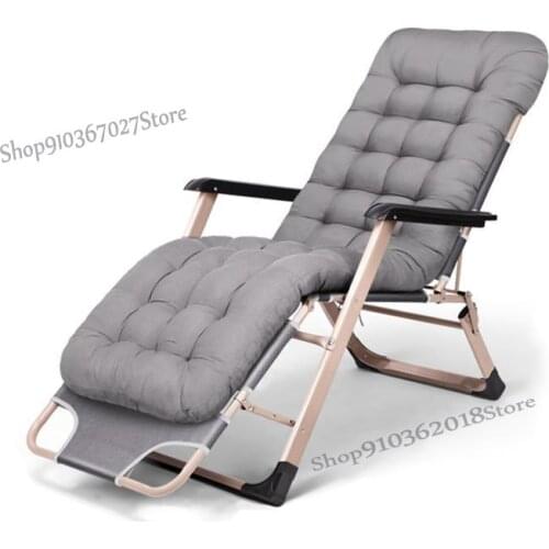 Lunch break recliner folding balcony home leisure office nap reclining chair outdoor portable lazy chair