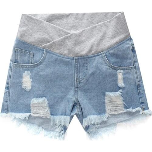 So dawn Denim Maternity Shorts