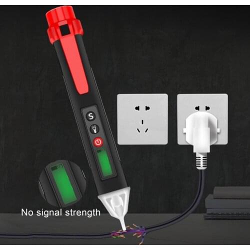 Hot Sales 12-1000V Test Pen Non-contact Safe NVC Probe Professional Voltage Detector for Power Failure Detection