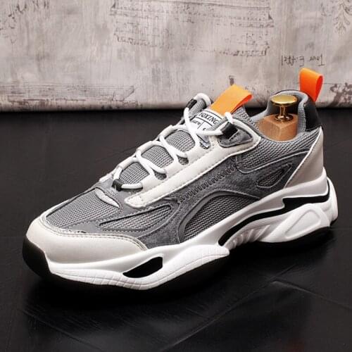 Stephoes Men Fashion Casual Dad Shoes Summer Breathable Classic Walking Shoes Male Luxury Designer Youth Trending Shoes