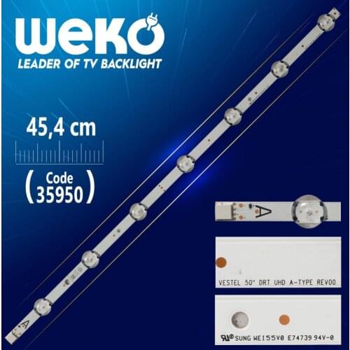 VESTEL 50 DRT UHD A-TYPE REV00 7 LENSLİ 45.4 CM