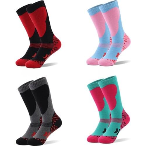 High Quality Childrens Ski Socks Winter Thicker Warm Cotton Bottom Towel Snowboarding Hiking Skiing Girls Outdoor Sports Socks