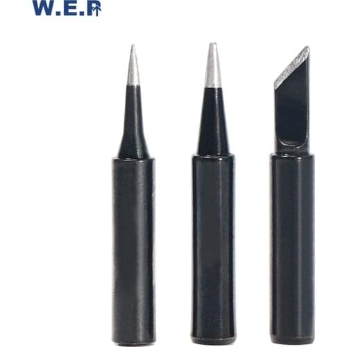 WEP 900M-T Black Iron Tips Durable Soldering Iron nozzles Lead Free Tips