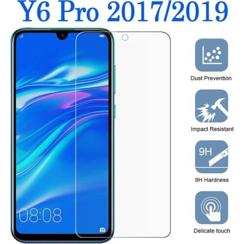Y 6 Pro Protective Glass For Huawei Y6 Pro 2019 2017 Y6Pro 6Y Y6Pro2019 Y6Pro2017 Screen Protector armored sheet Tempered Glas