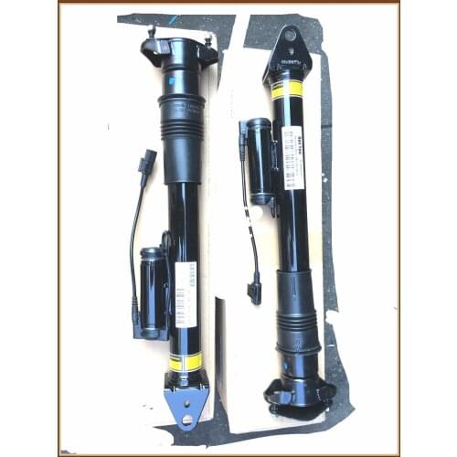 1 Pair Rear Left + Right Air Suspension Shock Absorber with ADS for Mercedes GL-Class X164 / M-Class W164 OE# 1643200731