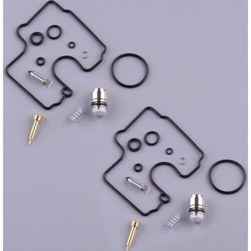 2 Sets Carburetor Carb Repair Rebuild Kits Motorcycle Fit for Suzuki SV650/ S/ SU/ U 1999 2000 2001 2002