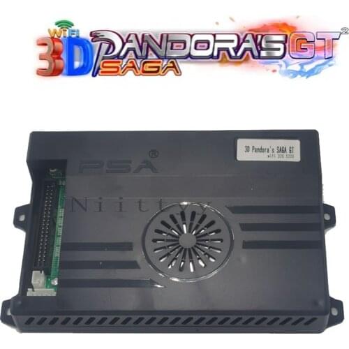 2021 New 3D Wifi Pandora Saga box 14 4800 & 5200 In 1 PCB Board 120 3D Games Support Quick Game Search Arcade Stick