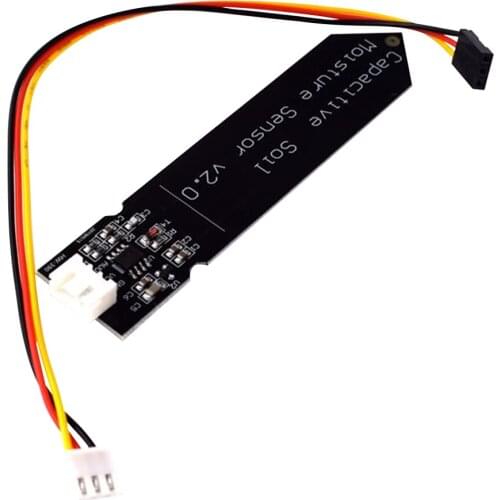 HW-390 Capacitive Soil Moisture Sensor Module Not Easy to Corrode Wide Voltage Corrosion Resistant PCB Board Kit 3.3-5.5V DC
