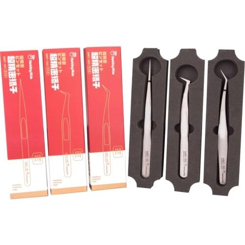 Hobby Mio Model Tool Ultra Precision Tweezers HMT-101 Straight Tweezer/HMT-102 Curved Tweezer/HMT-103 Bend Tweezer