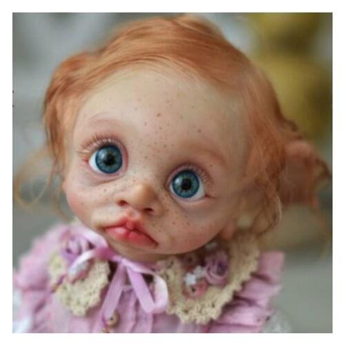 17inch Reborn Doll kit Tinky Fairy Doll Lifelike Soft Touch Collectible FLO Elf Fairy Kit