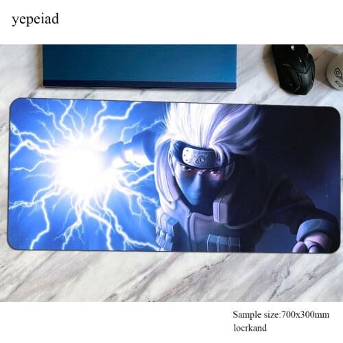 Kakashi mats cheapest 700x300x4mm gaming mouse pad big keyboard mousepad High quality notebook gamer accessories padmouse mat