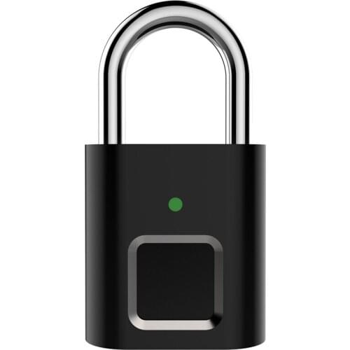 Mini Fingerprint Multi-Purpose Padlock, Very Suitable For Travel
