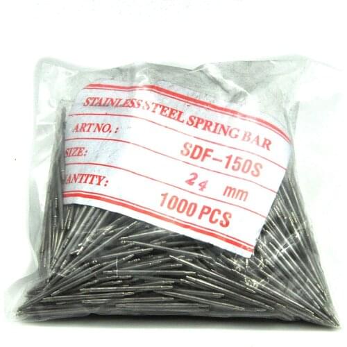 Wholesale 1000pcs/Bag SDF-150S 10mm~30mm Watchband Link Pins Watch Strap Link Bars Stainless Steel Spring Bar