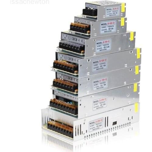 5A 10A 20A 30A 12VAC/DC Max360W Voltage Converter Regulated Switch Power Supply for LED