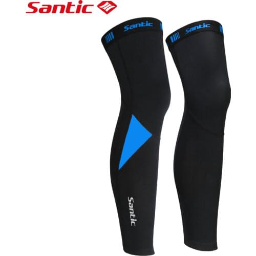 Santic Cycling Leg Warmers MTB Bike Bicycle Leggings Running Warm Cycle Basketball winter Sports Tights Asian size K8ME023
