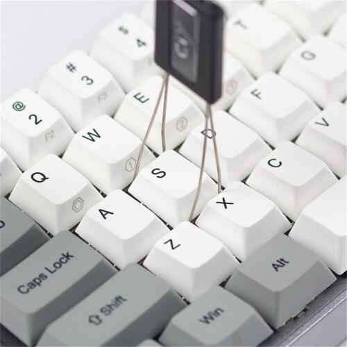 2 in 1 Key Switch Puller Keycap Puller Wire Switch Mechanical Keyboard Removal Replacement Tools