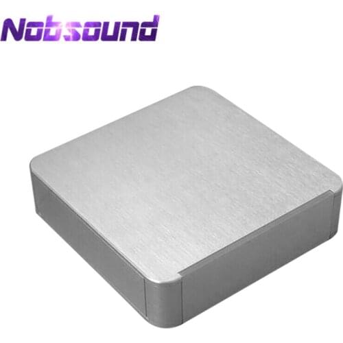 Silver IL Border Patrol Aluminum CNC Enclosure Pre-Amplifier/Headphone/DAC Case