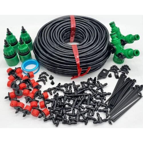 30m micro drip irrigation system watering kit automatic plant garden watering system greenhouse outdoor multifunctional tool