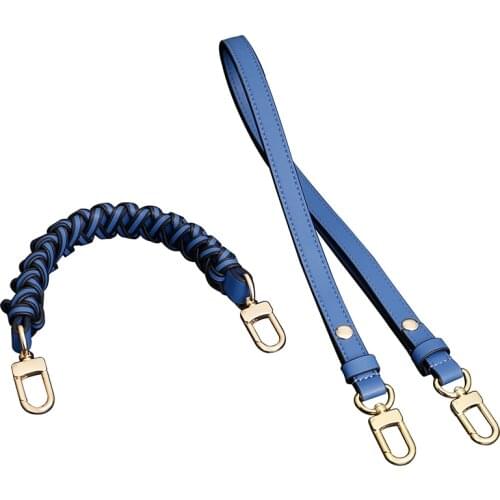 Hight quality Real leather handle purse strap bag hardware handbag chain bag parts bag strap chain bag chain belt obag handles