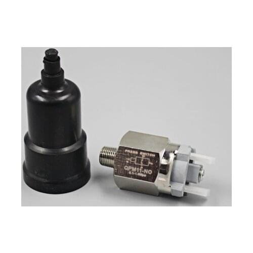 1/8'' BSPT 0.1-1.0 MPA Swtich Adjustable QPM11-NC / QPM11-NO Diaphragm Air Pressure Switch External Thread Nozzle