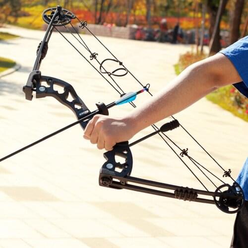 30-60 Lbs Outdoor Shooting Game Hunting Shooting Adjustable Bow Hunting Compound Pulley Bow And Arrow Set