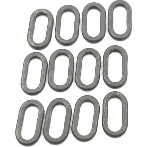 30pcs Carp fishing Tackle Covert Rig Rings Oval hook link loops matte black RIG RINGS Round Oval Tear Drop Hair rig Micro rings
