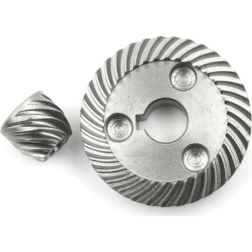 47.5mm 12mm Teeth 36 Spiral Bevel Gear Kit For Makita 9553 9555 9557 Angle Grinder Replacement Silver High Quality